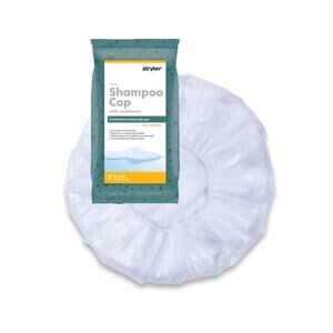 Lot of 4 - Stryker 7909 Sage Shampoo Cap with Conditioner Rinse Free Disposable